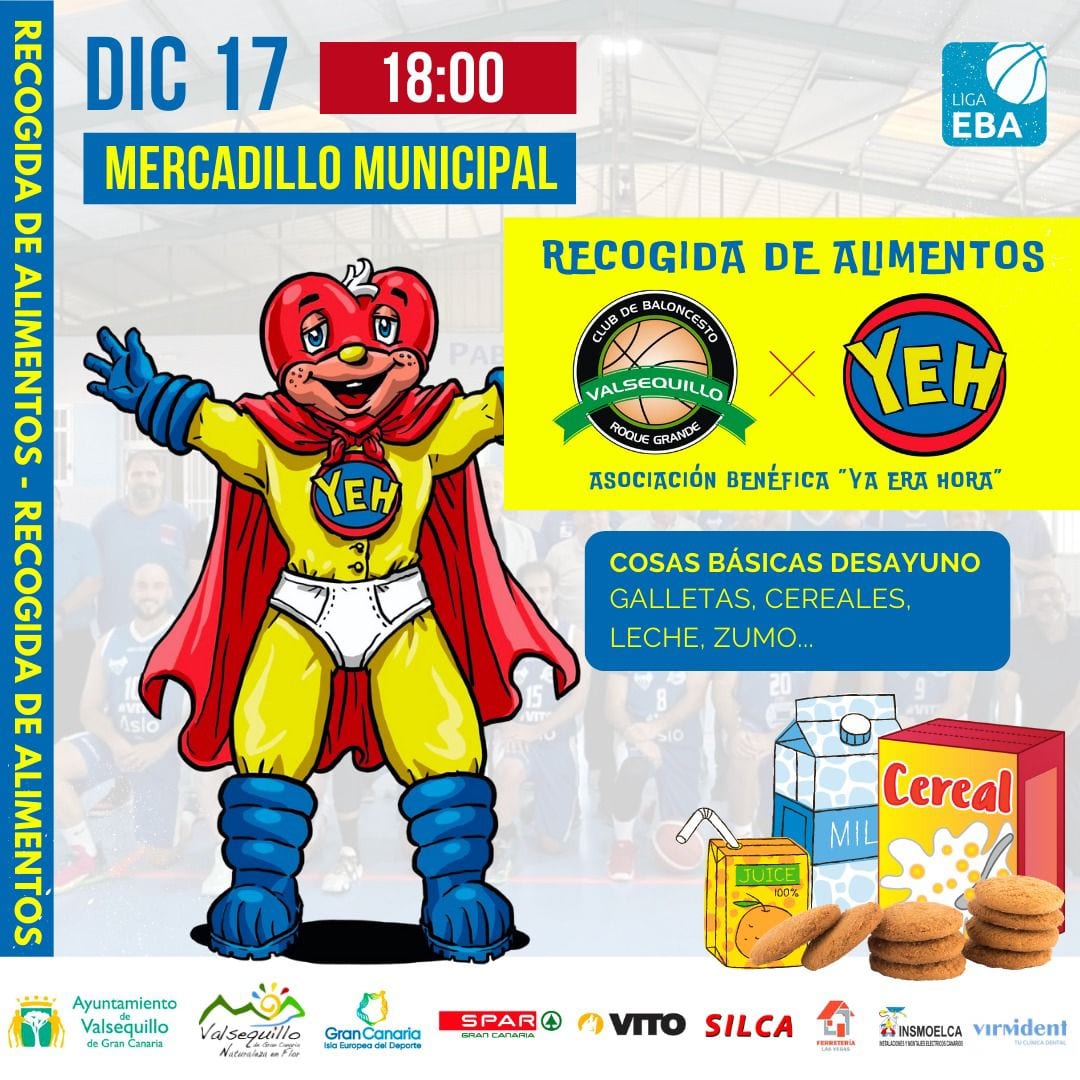 Cartel del Mercadillo municipal Valsequillo Sábado 17 de 2022
